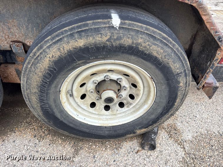 image for item ET7358 2011 Big Tex 14TL22BK tilt deck equipment trailer