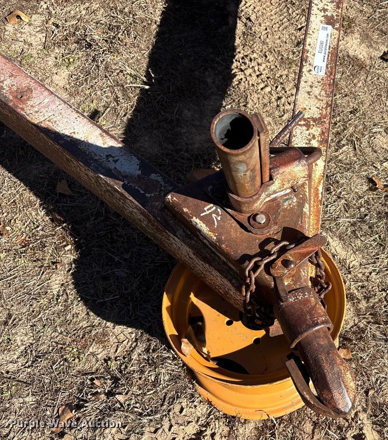 image for item EU0280 Shop built utility trailer