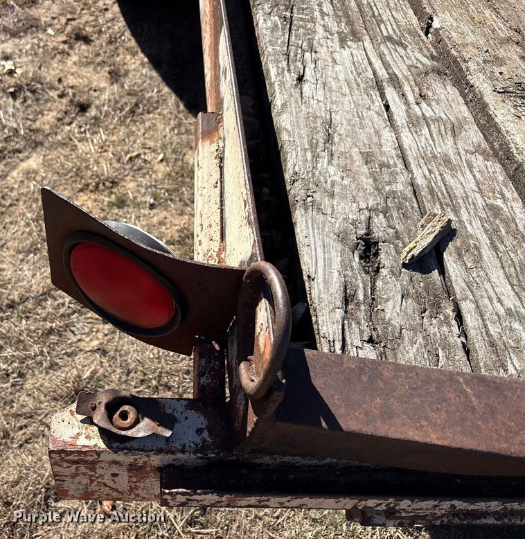 image for item EU0280 Shop built utility trailer