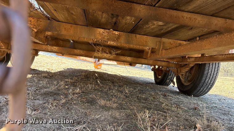 image for item EU0280 Shop built utility trailer