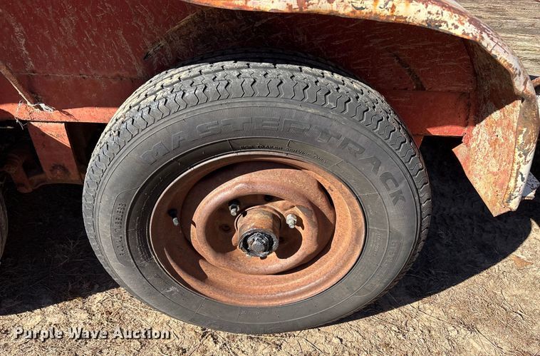 image for item EU0280 Shop built utility trailer