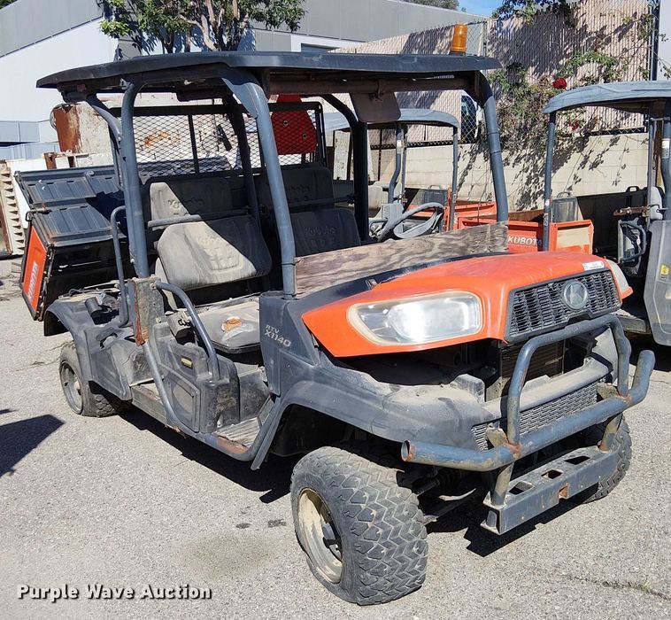 image for item EU2627 2016 Kubota X1140 utility vehicle