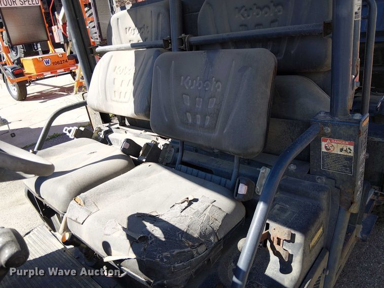 image for item EU2627 2016 Kubota X1140 utility vehicle