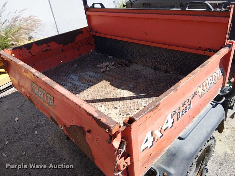 image for item EU2628 Kubota RTV1140 utility vehicle