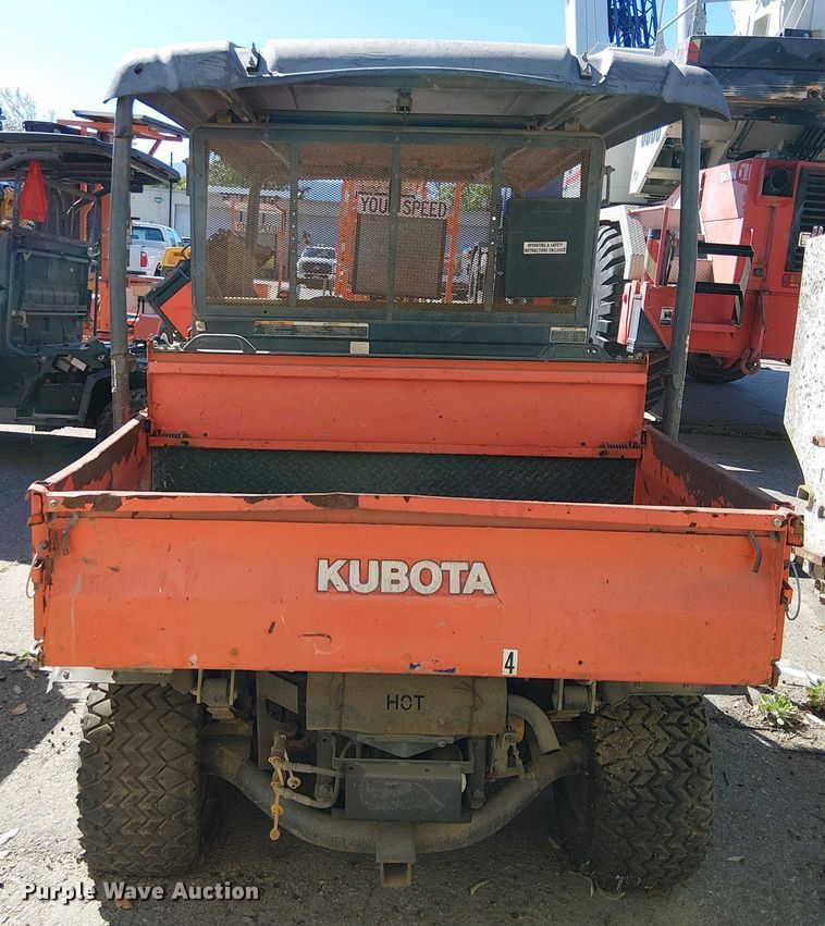 image for item EU2629 Kubota 1140 CPX utility vehicle