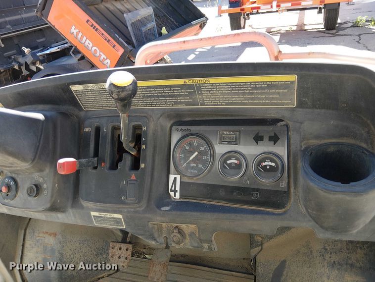 image for item EU2629 Kubota 1140 CPX utility vehicle