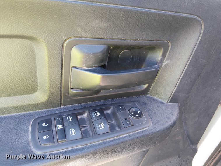 image for item EU2634 2020 RAM 3500 Crew Cab flatbed pickup truck