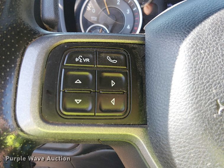 image for item EU2634 2020 RAM 3500 Crew Cab flatbed pickup truck