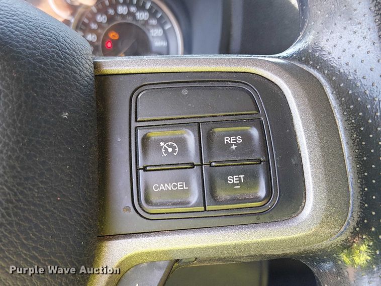 image for item EU2634 2020 RAM 3500 Crew Cab flatbed pickup truck