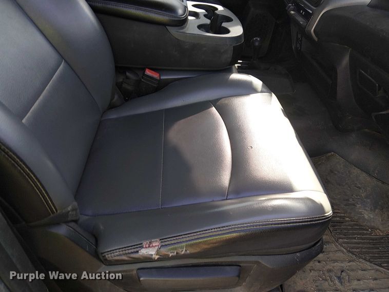 image for item EU2634 2020 RAM 3500 Crew Cab flatbed pickup truck