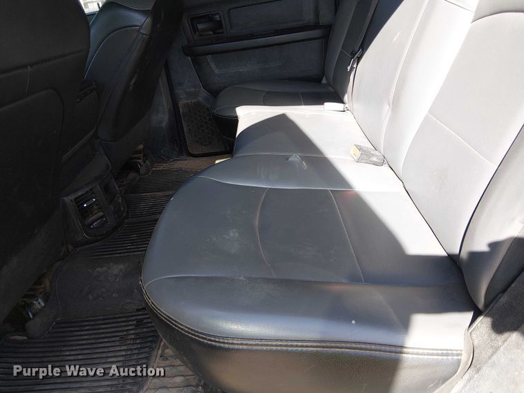 image for item EU2634 2020 RAM 3500 Crew Cab flatbed pickup truck