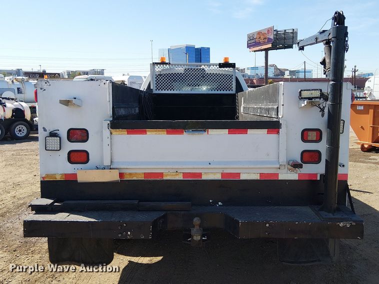 image for item EU2637 2008 Dodge Ram 3500 utility bed pickup truck