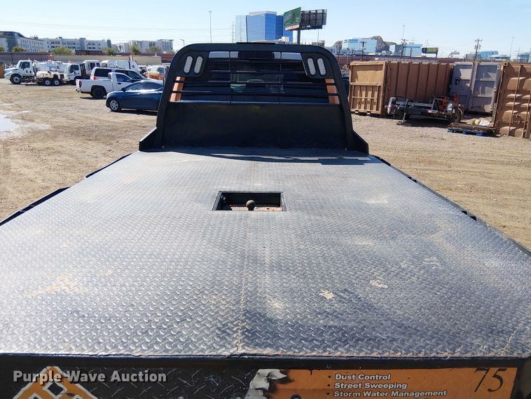 image for item EU2638 2019 RAM 5500 Crew Cab flatbed truck