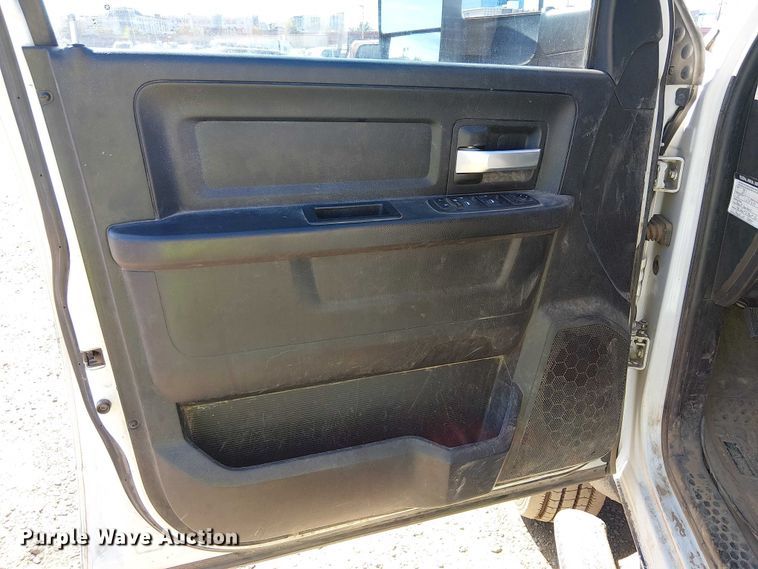 image for item EU2638 2019 RAM 5500 Crew Cab flatbed truck