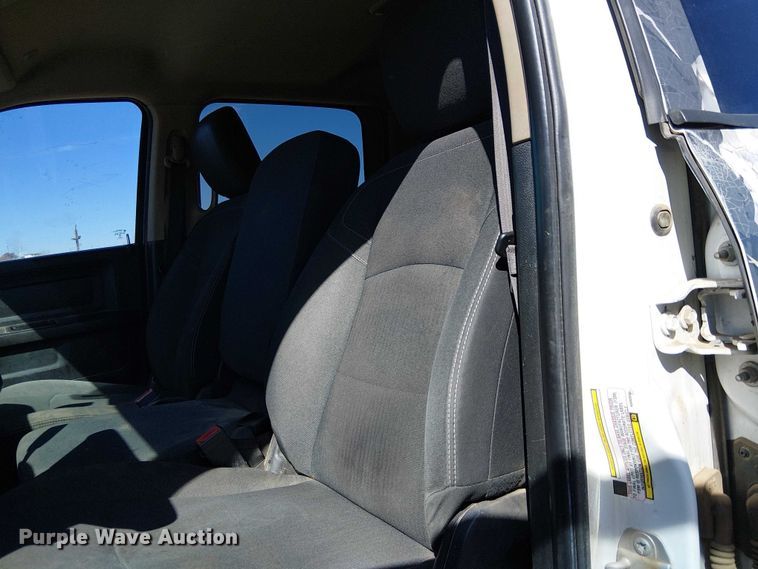 image for item EU2638 2019 RAM 5500 Crew Cab flatbed truck