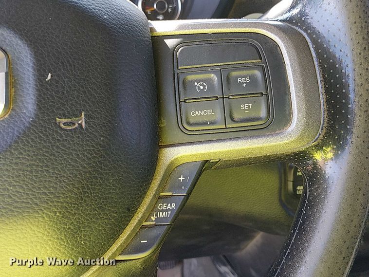 image for item EU2638 2019 RAM 5500 Crew Cab flatbed truck