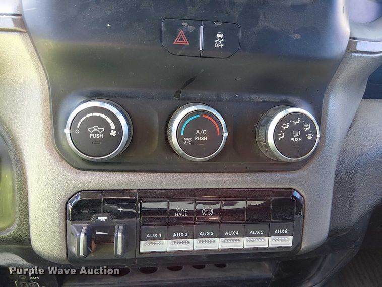 image for item EU2638 2019 RAM 5500 Crew Cab flatbed truck