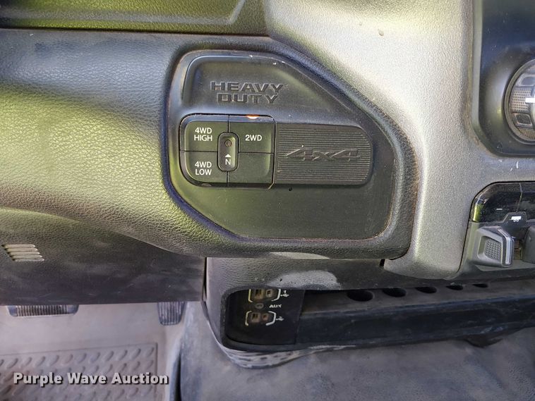 image for item EU2638 2019 RAM 5500 Crew Cab flatbed truck