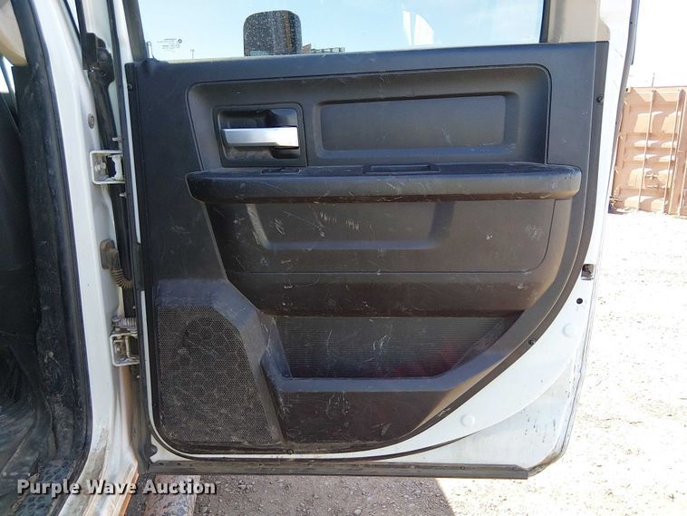 image for item EU2638 2019 RAM 5500 Crew Cab flatbed truck