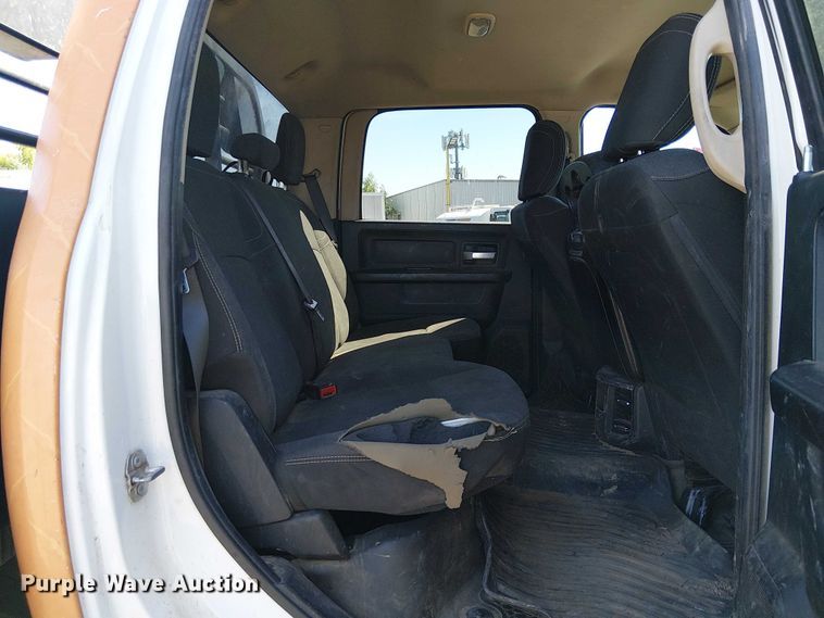 image for item EU2638 2019 RAM 5500 Crew Cab flatbed truck