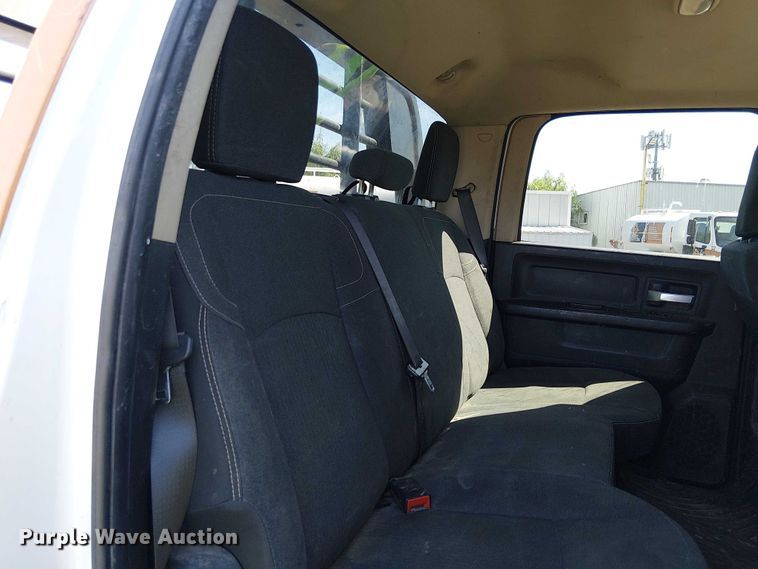 image for item EU2638 2019 RAM 5500 Crew Cab flatbed truck