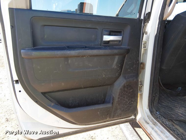 image for item EU2638 2019 RAM 5500 Crew Cab flatbed truck