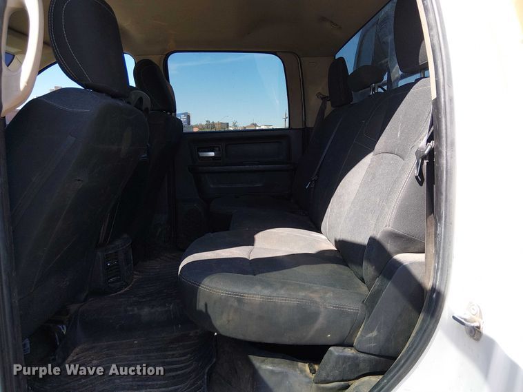 image for item EU2638 2019 RAM 5500 Crew Cab flatbed truck