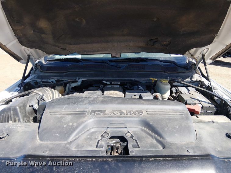 image for item EU2638 2019 RAM 5500 Crew Cab flatbed truck