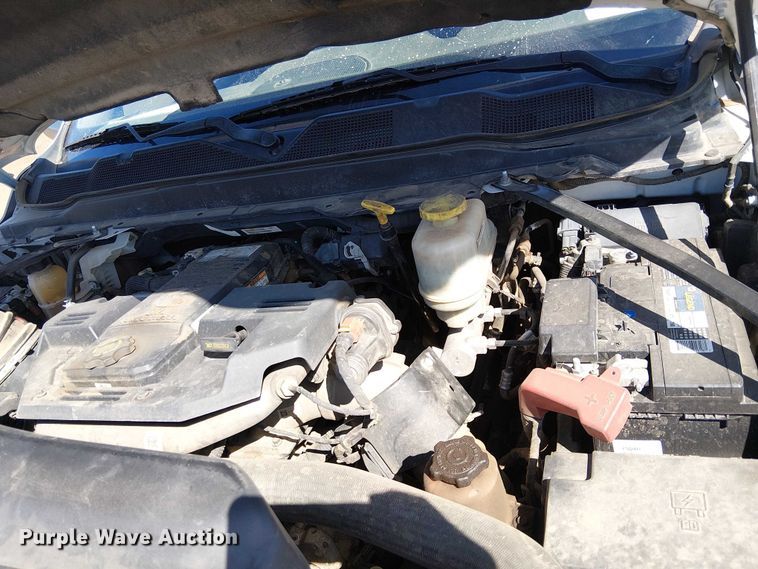 image for item EU2638 2019 RAM 5500 Crew Cab flatbed truck