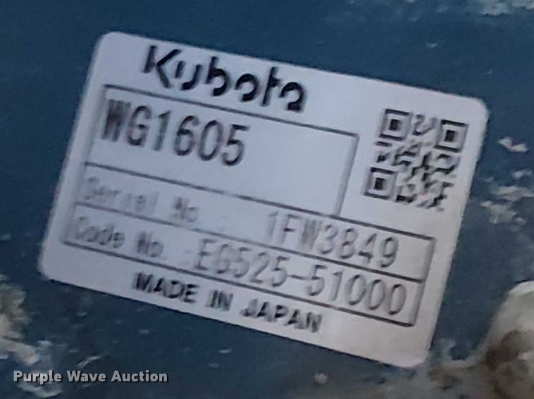 image for item EU2641 2016 NILFISK SC8000 sweeper