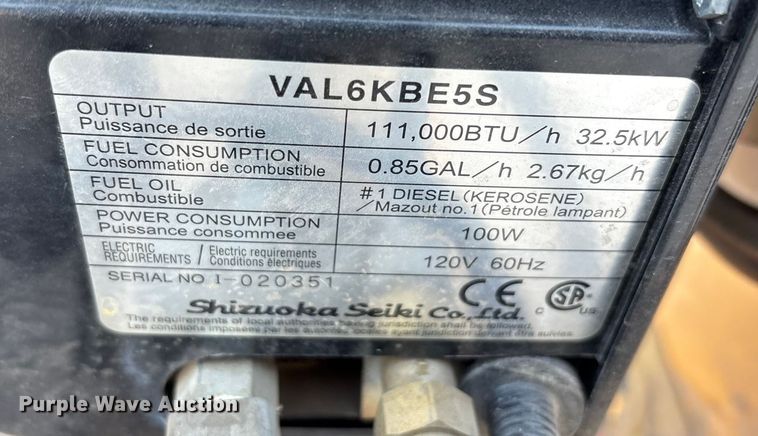 image for item EU4901 Lowery heater