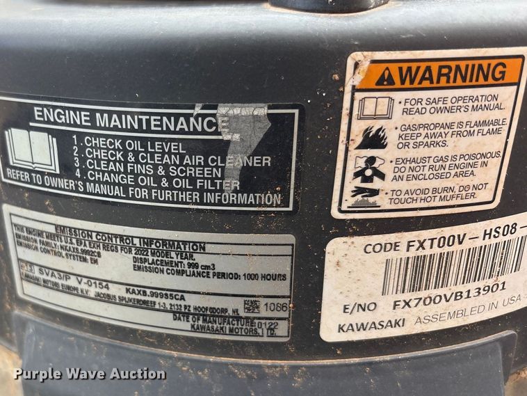 image for item EU4911 2022 Altoz 1055144 ZTR lawn mower