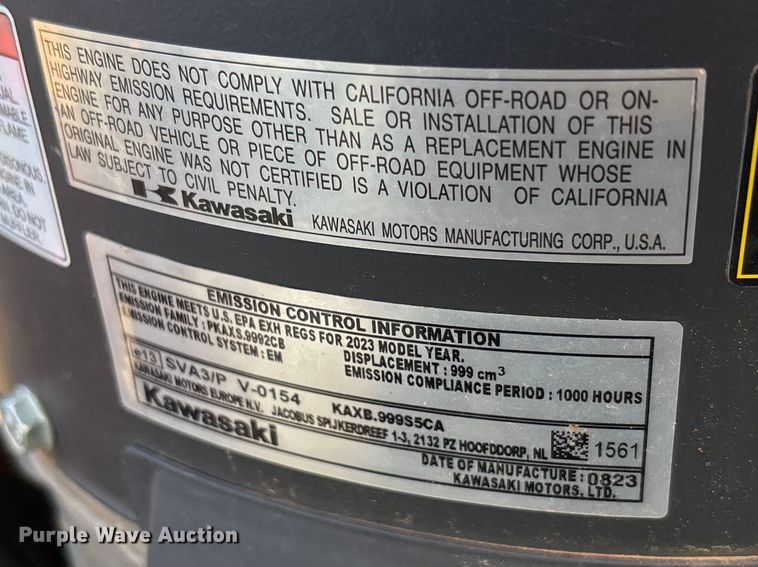 image for item EU4912 2022 Altoz 1055148 ZTR lawn mower