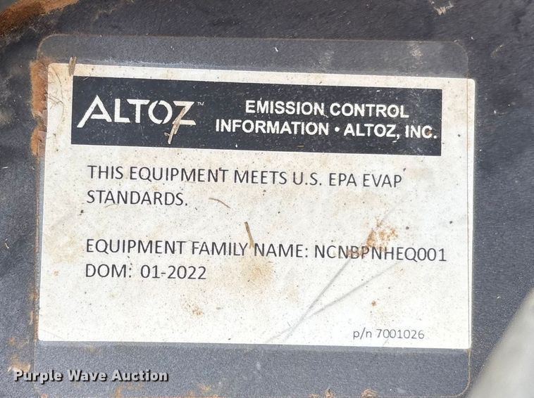 image for item EU4912 2022 Altoz 1055148 ZTR lawn mower