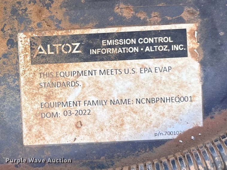 image for item EU4914 2022 Altoz 1055148 ZTR lawn mower