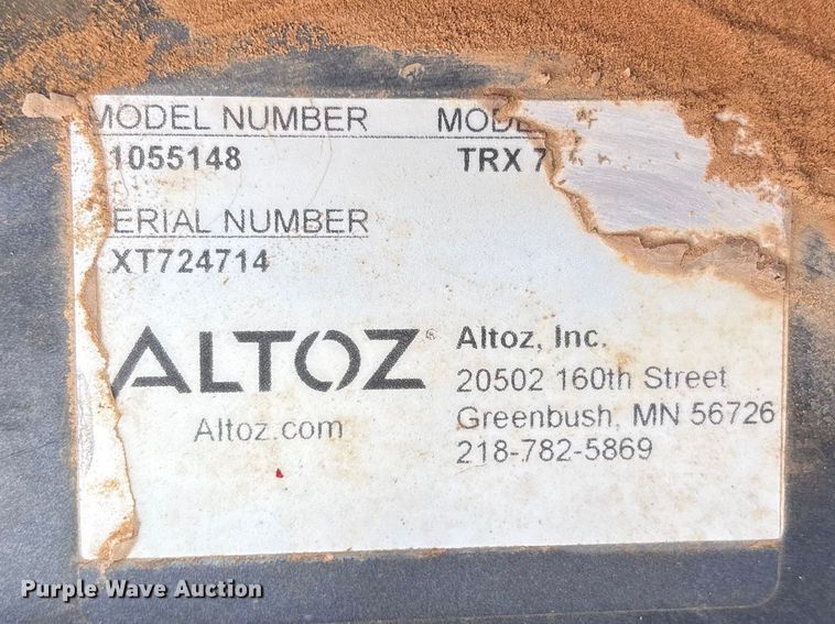 image for item EU4914 2022 Altoz 1055148 ZTR lawn mower