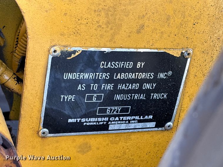 image for item EU7412 Caterpillar forklift