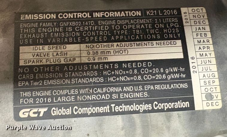 image for item EU8586 2017 UniCarriers CFS40 forklift