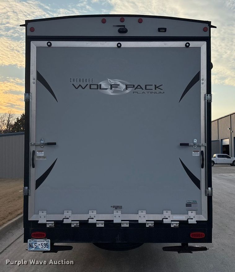 image for item EV2740 2022 Forest River Cherokee Wolf Pack Platinum camper