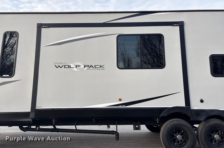 image for item EV2740 2022 Forest River Cherokee Wolf Pack Platinum camper