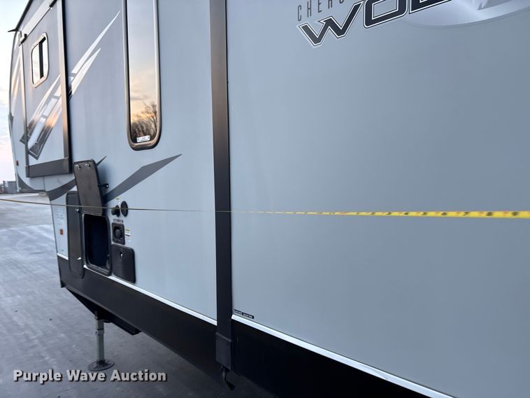 image for item EV2740 2022 Forest River Cherokee Wolf Pack Platinum camper