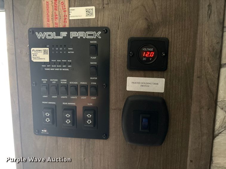 image for item EV2740 2022 Forest River Cherokee Wolf Pack Platinum camper