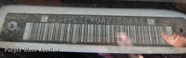 image for item EV5510 2010 GMC Sierra pickup truck