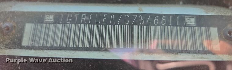 image for item EV5511 2012 GMC Sierra Ext. Cab pickup truck