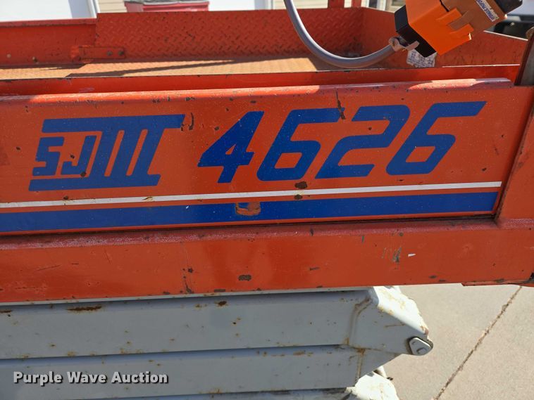 image for item EV5512 2001 Skyjack 4626 scissor lift
