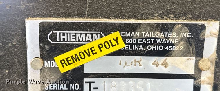 image for item EV7529 Thieman TRD44 end gate lift