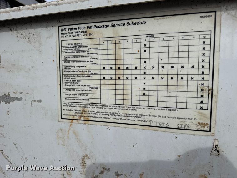 image for item FB0765 2003 Ford F550 Super Duty XL utility / service truck