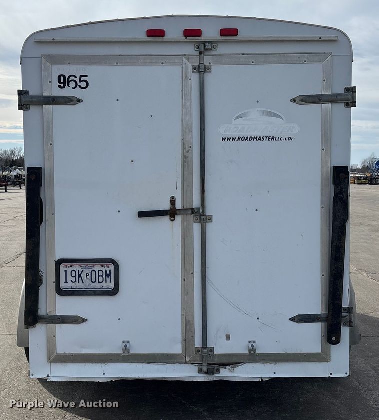 image for item FB3029 2005 Doolittle enclosed cargo trailer