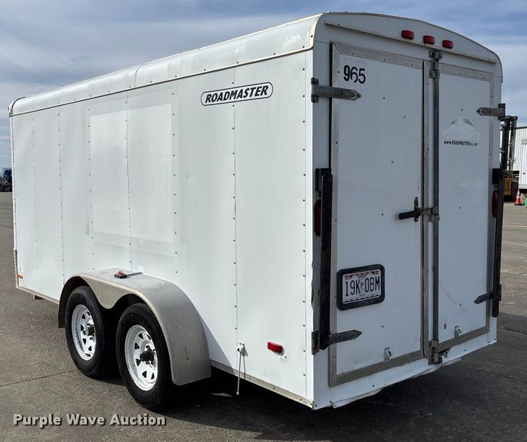 image for item FB3029 2005 Doolittle enclosed cargo trailer