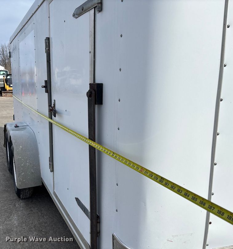 image for item FB3029 2005 Doolittle enclosed cargo trailer